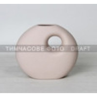 ARDESTO Vase Capri, 14х12cm, porcelain, green (AR3809O)