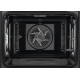 Electrolux Духовой шкаф электрический, 71л, A++, дисплей, конвекция, пиролиз, телескопические направляющие, черный мат. (KOEAP31WT)