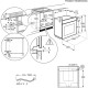 Electrolux Духовой шкаф электрический, 71л, A++, дисплей, конвекция, пиролиз, телескопические направляющие, черный мат. (KOEAP31WT)