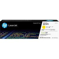 HP 222A Yellow Original LaserJet Toner Cartridge (W2222A)