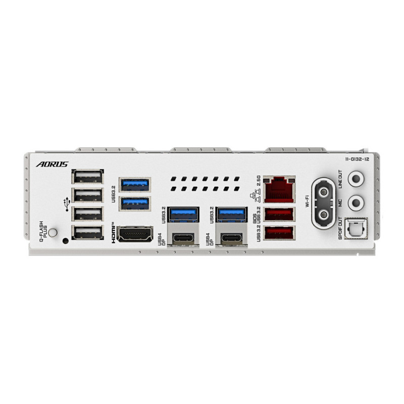 Gigabyte Материнська плата X870E A ELITE WF7 ICE sAM5 X870 4xDDR5 M.2 Wi-Fi BT HDMI DP ATX (X870E_A_ELITE_WF7_ICE)