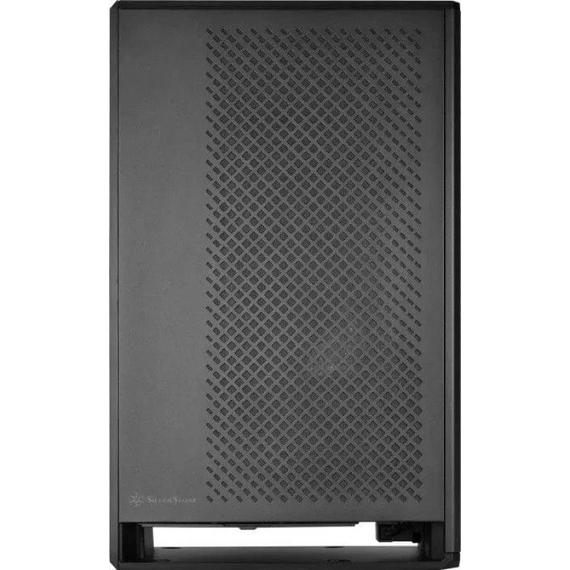 SilverStone PC case Alta ALG1MB without PSU, 2xUSB3.0, 1xUSBType-C, 1x180mm, VGA 355mm, LCS ready, mATX, black