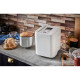 Russell Hobbs Хлебопечка 600Вт, программ-12, макс.вес -1кг, форма-прямоугольник, пластик, белый (27260-56)