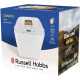 Russell Hobbs Хлебопечка 600Вт, программ-12, макс.вес -1кг, форма-прямоугольник, пластик, белый (27260-56)