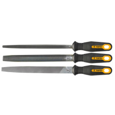 Topex Files for metal, set 3pcs (06A721, 06A722, 06A725), two-component handle, 200mm (06A130)