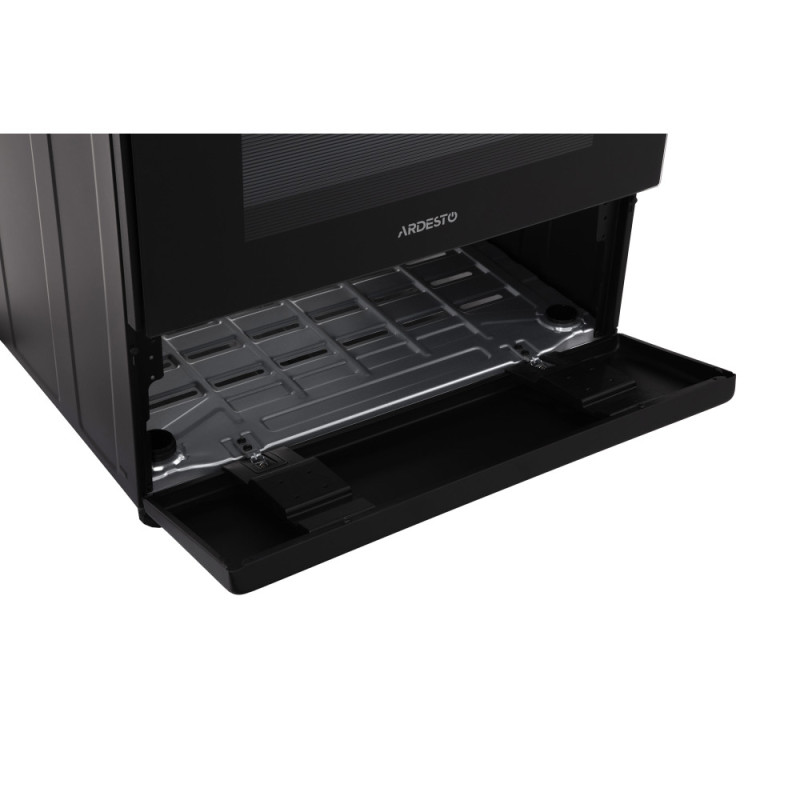 ARDESTO Cooker electrical, 53L, 60x60cm, convection, lamp, black (FSCF-E605B)