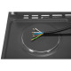ARDESTO Cooker electrical, 53L, 60x60cm, convection, lamp, black (FSCF-E605B)