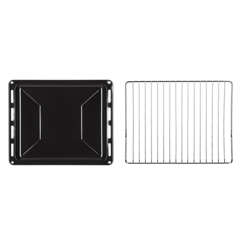 ARDESTO Cooker electrical, 53L, 60x60cm, convection, lamp, black (FSCF-E605B)
