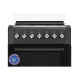 ARDESTO Cooker electrical, 53L, 60x60cm, convection, lamp, black (FSCF-E605B)