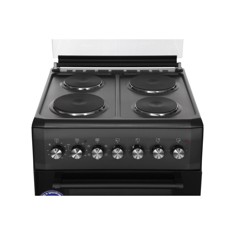 ARDESTO Cooker electrical, 53L, 60x60cm, convection, lamp, black (FSCF-E605B)