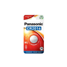 Panasonic Battery Lithium CR2016 blister, 1 pcs. (CR-2016EL/1B)