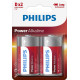 Philips Battery Power Alkaline DLR20) blister, 2 pcs (LR20P2B/10)