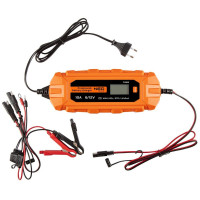 Neo Tools Зарядний пристрій автоматичний, 10А/160Вт, 3-200Ач, для автомобільних акум. AGM/GEL (11-893)
