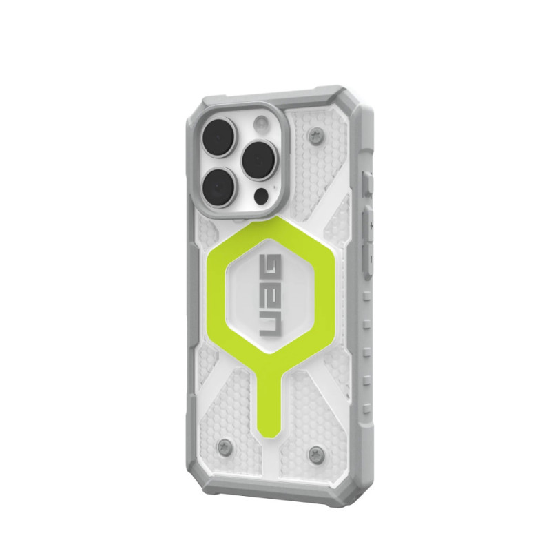 UAG iPhone 16 Pro Pathfinder Clear Magsafe, Active Neon (114464118181)