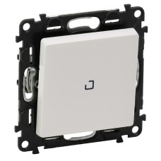 Legrand Switch with backlight Valena LIFE, 10AX, 250V, automatic terminals, white (752426)