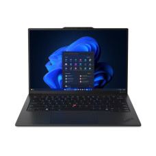 Ноутбук Lenovo ThinkPad X1 Carbon G12 (21KC002BRA); 14" WUXGA (1920x1200) IPS LED матовый , Intel Core Ultra 7 155U (1.7 - 4.8 ГГц) , RAM 32 ГБ , SSD 1 ТБ , Intel Graphics , без ОП , Wi-Fi , BT , веб-камера , Windows 11 Pro , 1.09 кг , черный , подсветка клавиатуры , сканер отпечатков пальцев