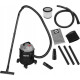 Graphite Professional vacuum cleaner, 1200W, 18kPa, 20l container, 220V/1200V socket, wheels (59G614)