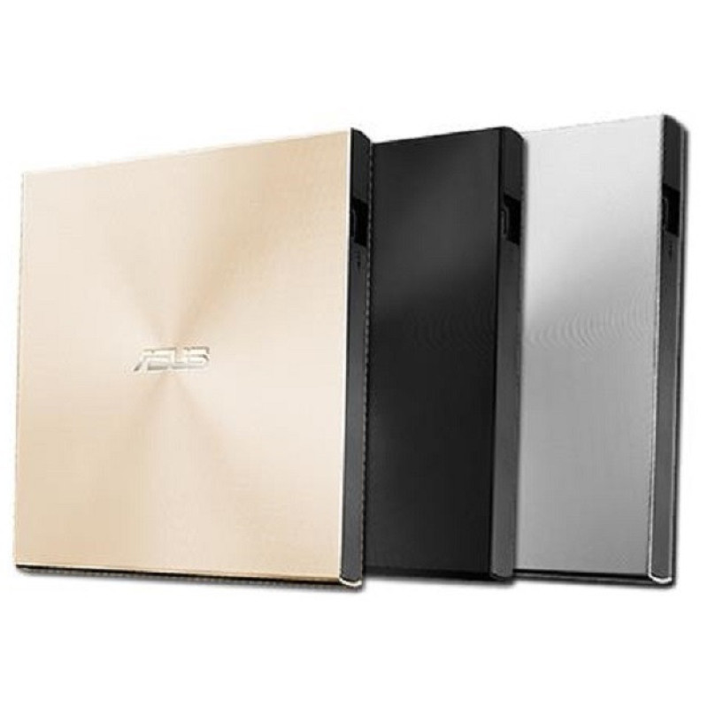 ASUS ODD portable ZenDrive SDRW-08U9M-U DVD+-R/RW burner M-DISC USB Type-C Slim gold Retail Box (90DD02A5-M29000)