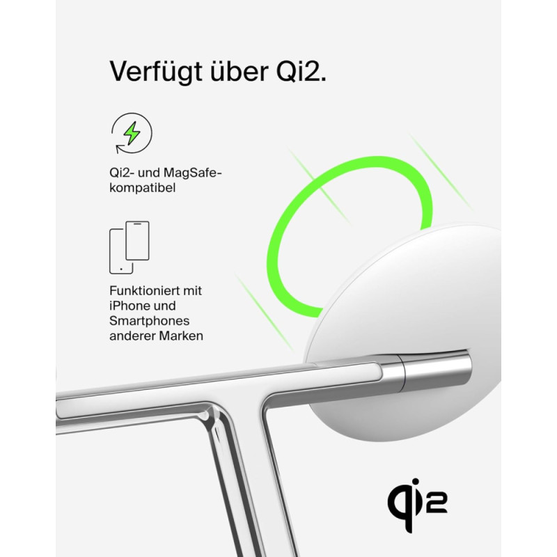 Belkin MagSafe 3-in-1 Wireless Fast сharger, white (WIZ023VFWH)