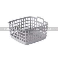 ARDESTO Кошик для зберігання Ardesto 20.6x20x12.4см, 3л, пластик PP, cірий (ARHC2503GG) ARDESTO Кошик для зберігання Ardesto 20.6x20x12.4см, 3л, пластик PP, cірий (ARHC2503GG)