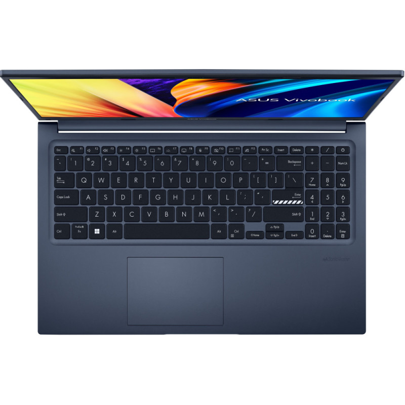 ASUS Ноутбук Vivobook 15 M1502YA-BQ325 15.6" FHD IPS, AMD R5-7430U, 16GB, F512GB, UMA, NoOS, Голубой (90NB0X21-M00EU0)