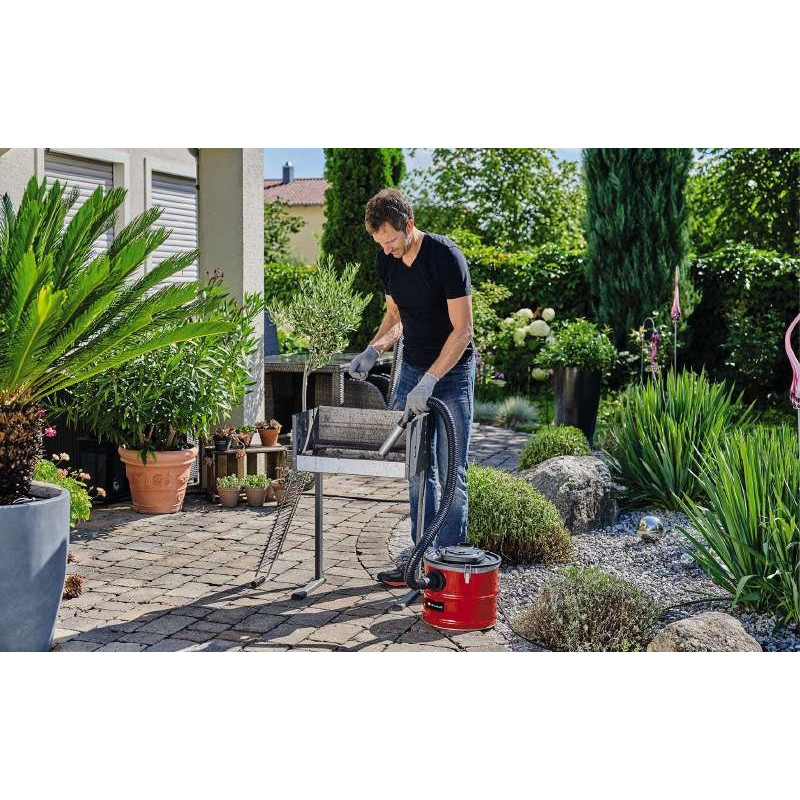 Einhell Пилосос професійний для золи TC-AV 1718 DW, 1200 Вт, 170мБар, контейнер 18л, 3.25кг (2351661)