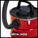 Einhell Пилосос професійний для золи TC-AV 1718 DW, 1200 Вт, 170мБар, контейнер 18л, 3.25кг (2351661)