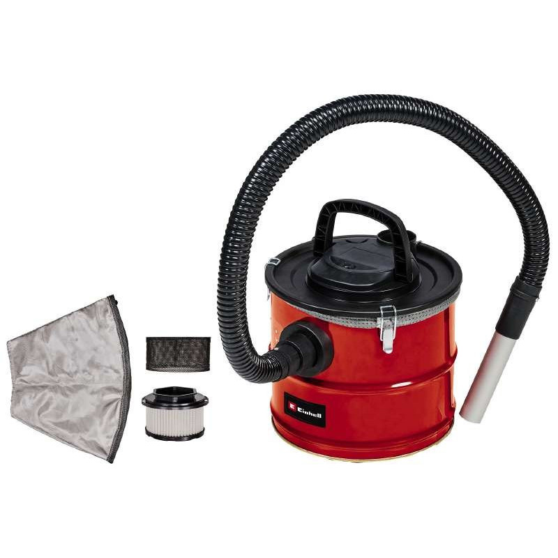 Einhell Пилосос професійний для золи TC-AV 1718 DW, 1200 Вт, 170мБар, контейнер 18л, 3.25кг (2351661)