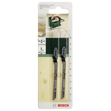Bosch Saw blade for HSC electric jigsaw for wood, T 101 AO, 1.4x82mm, 2pcs (2.609.256.723)
