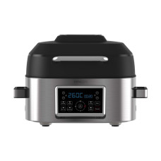 Sencor air fryer, 1660W, bowl-6l, touch control, 40-265°C, iron/plastic, black (SBG8900SS)