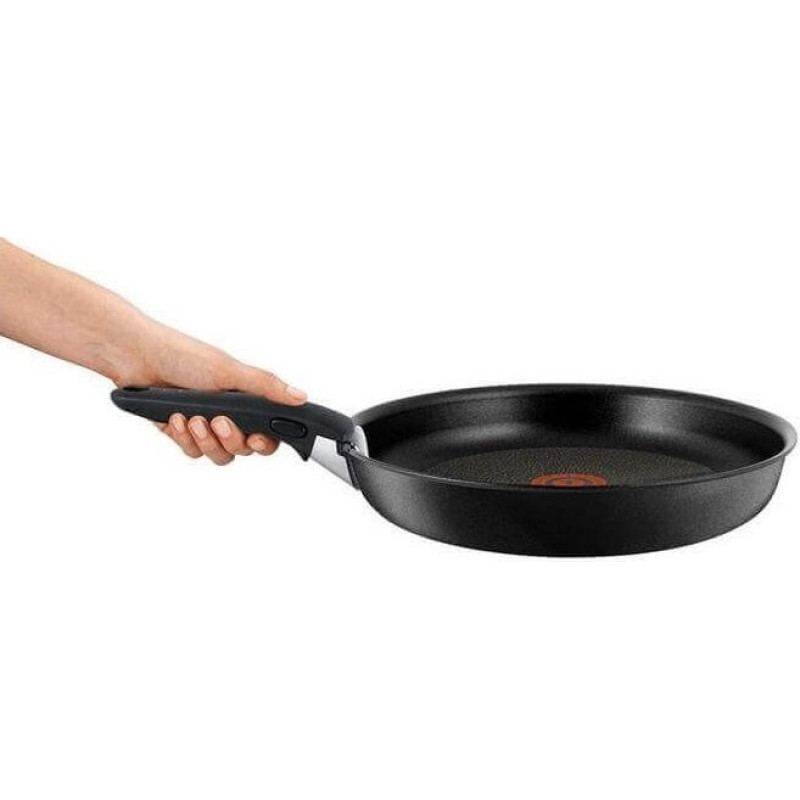 Tefal Cookware set Ingenio Easy Cook & Clean, replaceable handle, 3items, aluminum, bakelite, black (L1549013)