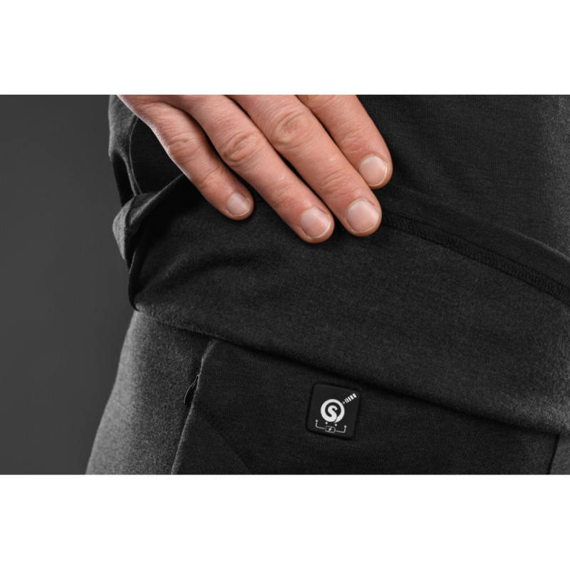 2E Tactical Men's Heated Thermal Underwear eFiber for Men Black, Size XXL (2E-HUEFMXXL-BK)