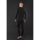 2E Tactical Men's Heated Thermal Underwear eFiber for Men Black, Size XXL (2E-HUEFMXXL-BK)