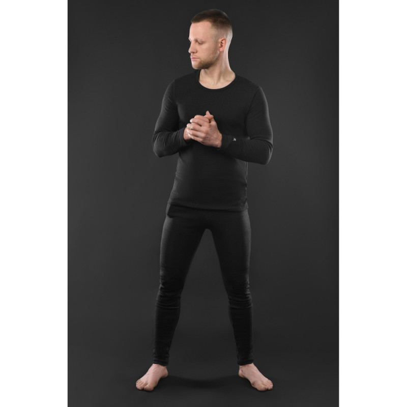 2E Tactical Men's Heated Thermal Underwear eFiber for Men Black, Size XXL (2E-HUEFMXXL-BK)