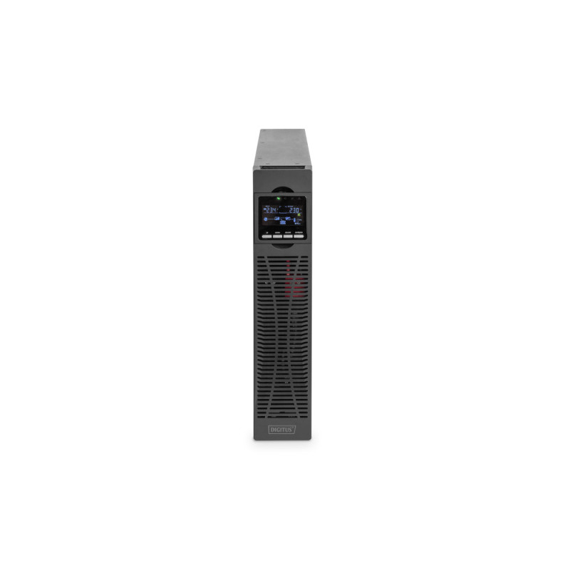 Digitus ИБП OnLine, 3000VA/3000W, LCD, 8xC13, 1xC19, RJ45, RS232, USB, Rack/Tower (DN-170096)