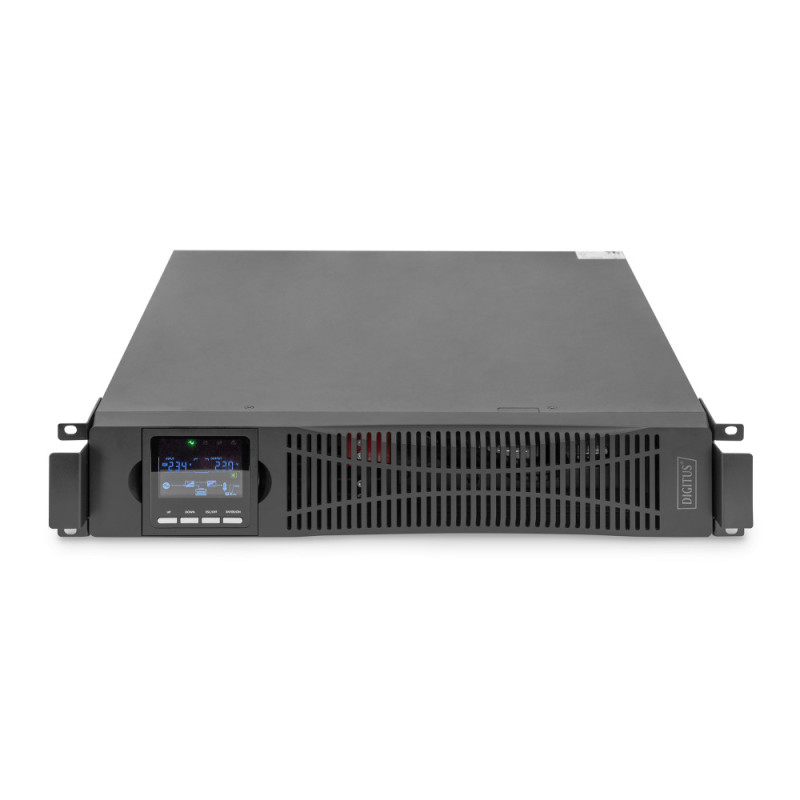 Digitus ИБП OnLine, 3000VA/3000W, LCD, 8xC13, 1xC19, RJ45, RS232, USB, Rack/Tower (DN-170096)