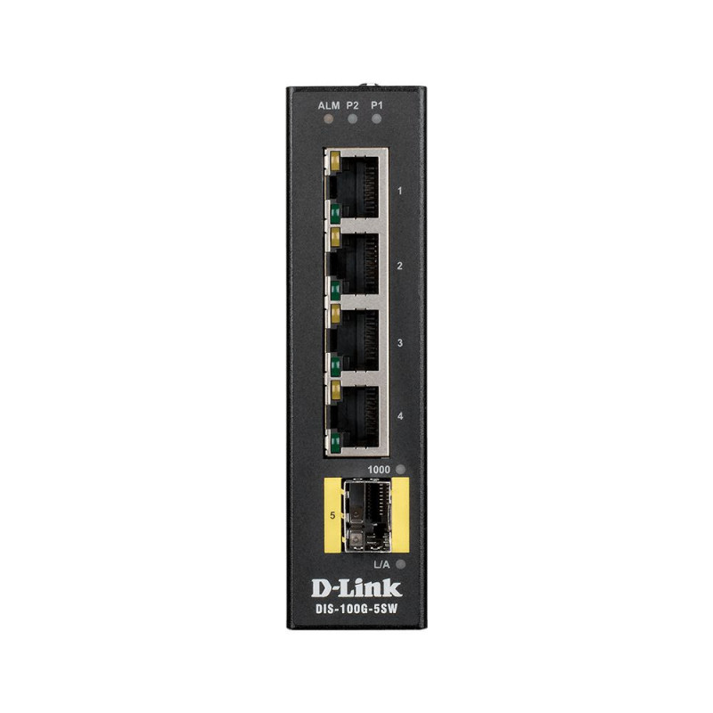 D-Link Industrial Switch DIS-100G-5SW 4xGE, 1xSFP