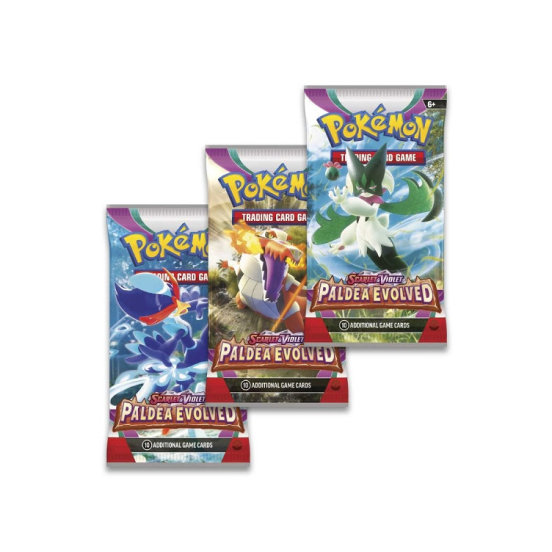 Pokemon TCG SV02 Paldea Evolved Build & Battle Stadium (185-85372)