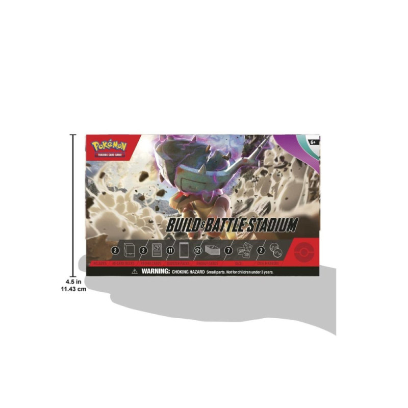 Pokemon TCG SV02 Paldea Evolved Build & Battle Stadium (185-85372)