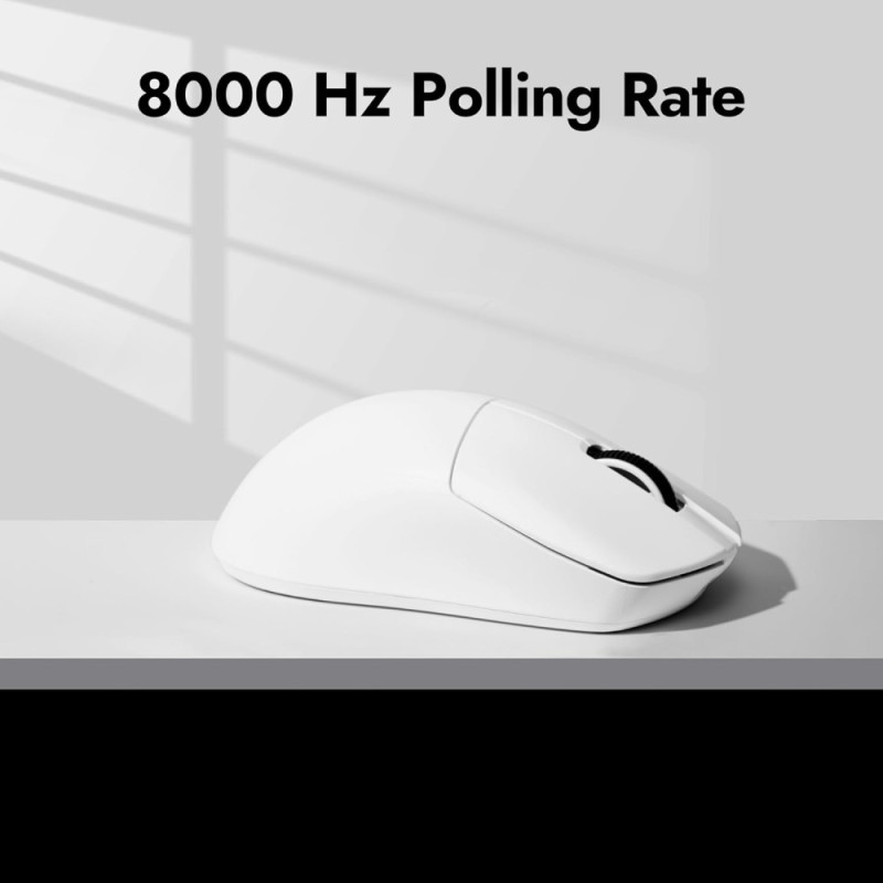 Lemokey Mouse G1 USB-A/USB-C/WL/BT, 8K, white (G1-A2)