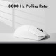 Lemokey Mouse G1 USB-A/USB-C/WL/BT, 8K, white (G1-A2)