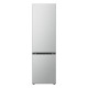 LG Refrigerator with bottom freezer, ref-277l, freez.-107l, 2doors, A++, inv., fresh zone, silver (GW-B509FA7W)