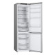 LG Refrigerator with bottom freezer, ref-277l, freez.-107l, 2doors, A++, inv., fresh zone, silver (GW-B509FA7W)