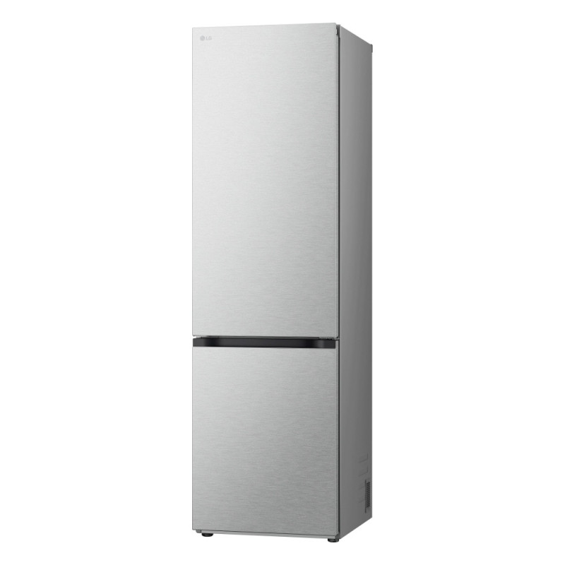 LG Refrigerator with bottom freezer, ref-277l, freez.-107l, 2doors, A++, inv., fresh zone, silver (GW-B509FA7W)
