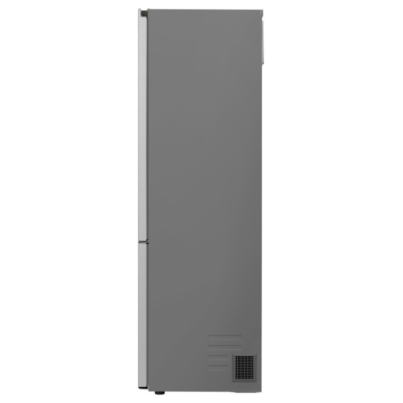 LG Refrigerator with bottom freezer, ref-277l, freez.-107l, 2doors, A++, inv., fresh zone, silver (GW-B509FA7W)