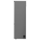 LG Refrigerator with bottom freezer, ref-277l, freez.-107l, 2doors, A++, inv., fresh zone, silver (GW-B509FA7W)