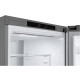 LG Refrigerator with bottom freezer, ref-277l, freez.-107l, 2doors, A++, inv., fresh zone, silver (GW-B509FA7W)