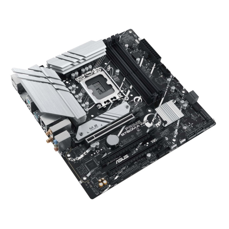 ASUS Motherboard PRIME B760M-A WIFI s1700 B760 4xDDR5 M.2 HDMI DP Wi-Fi BT mATX (90MB1EL0-M1EAY0)