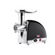 ARDESTO Meat grinder, 1800W, prod.-2kg/min, 3 cutting plates+for sausag.plates, 4 vegetable slicer, plastik, black-silver (MGL-2250R)