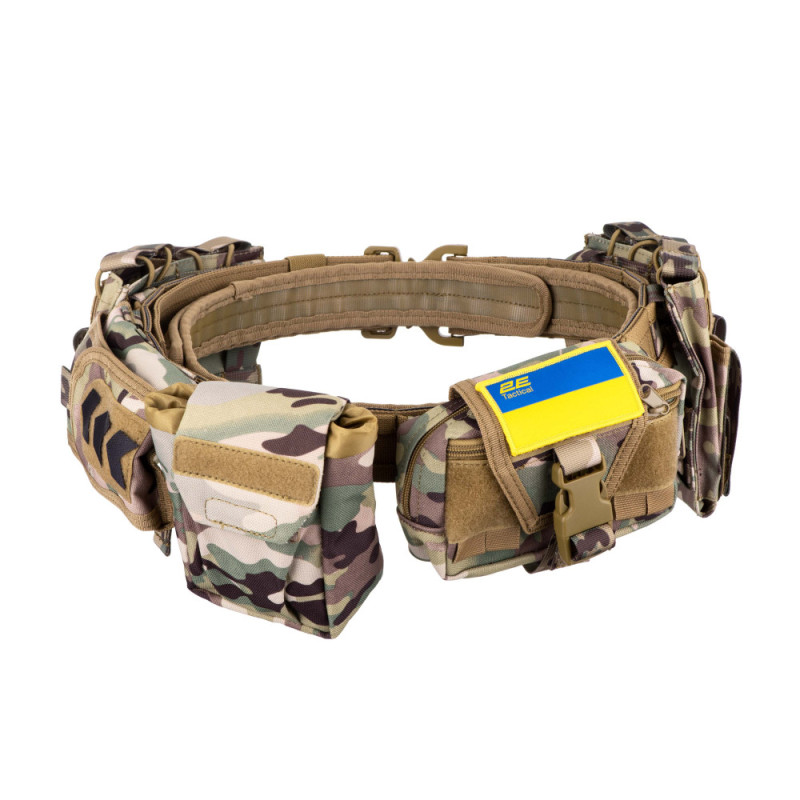 2E Tactical Belt 5 Pouch, 2E, CP Camo (2E-MILTACBELT-Y5PCH-CC)